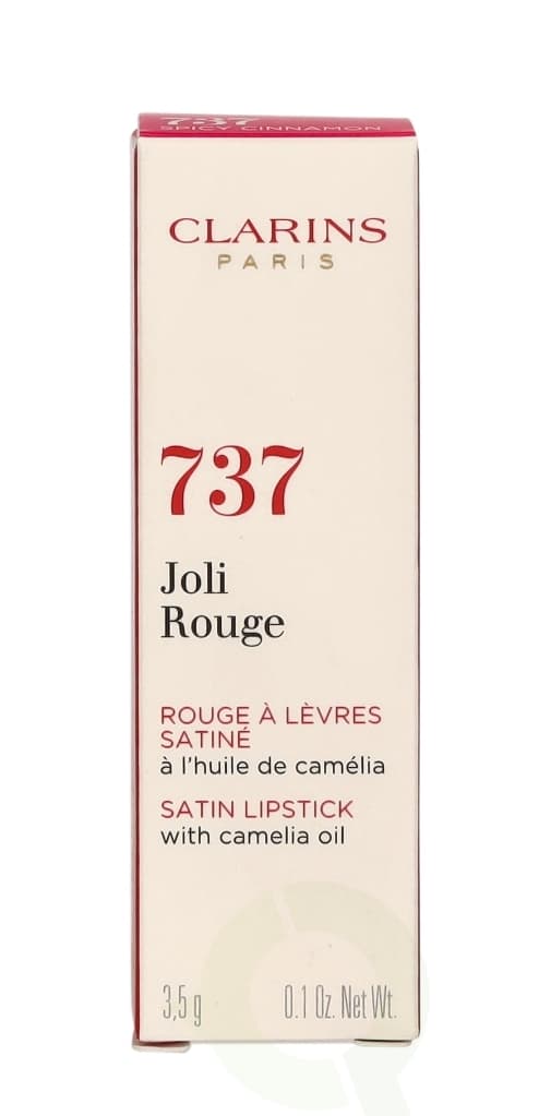 Clarins Joli Rouge Satin Lipstick 3.5 g Spicy Cinnamon