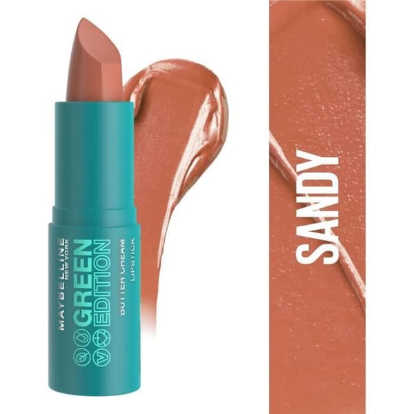 Läppstift - MAYBELLINE NEW YORK - Green Edition - Butter Cream - 14 Sandy