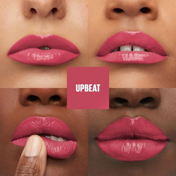 Läppstift - Maybelline New York - Superstay Vinyl Ink - Nyans 155 Upbeat - 4,2ml - Vinyl effekt
