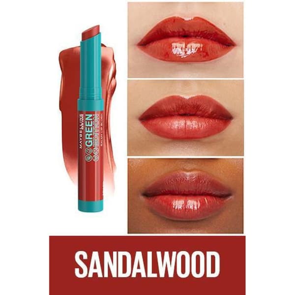 Sävyttävä huulivoide Maybelline Green Edition 10-sandalwood (1,7 g)