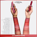 Miniatyrbild 7 av 7: flytande läppstift L'Oreal Make Up Infaillible Matte Resistance Snooze your ala Nº 115 (1 antal)