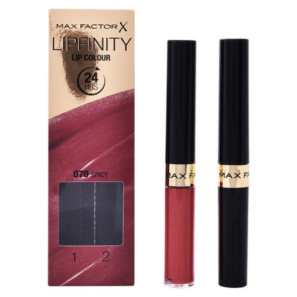 Kosmetik sæt til kvinder Lipfinity Max Factor (2 pcs) - 180 - spirtual shade
