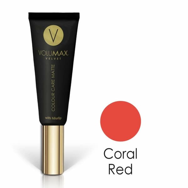 Sävyttävä huulivoide Volumax Coral Red Sametti Matta 7,5 ml