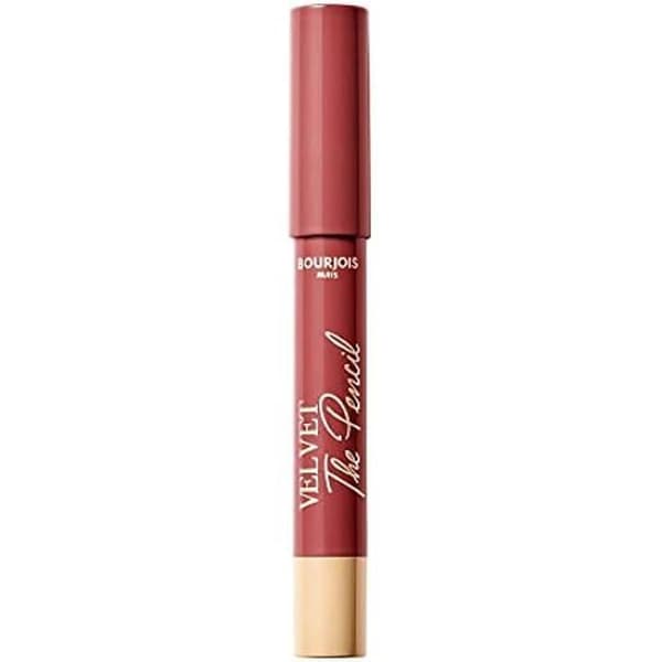 Läppstift - BOURJOIS - Velvet The Pencil - 05 Red Vintage 6 - Vattentät och överföringsfri, matt 2-i-1