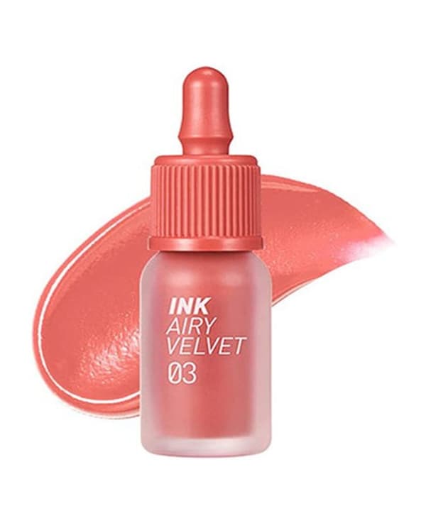 Peripera Ink Airy Velvet 003 Cartoon Coral - Lätt läppfärgning | CDON