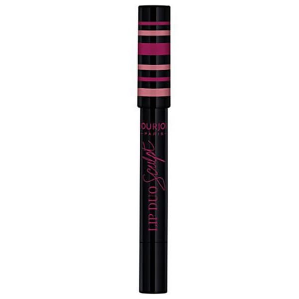 2 i 1 læbeblyant og eyeliner Lip Duo Sculpt Bourjois - 004 - plum´set beach