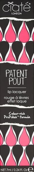 Miniatyrbillede 2 af 3: Ciate London® Patent Pout læbelak Drama Queen 7 ml