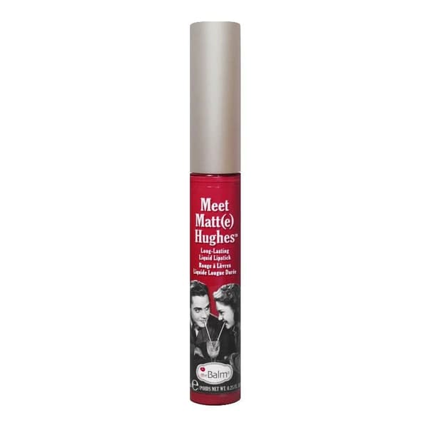 TheBalm® Meet Matt(e) Hughes Longlasting Liquid Läppstitingft Romantic Crimson 7,4 ml