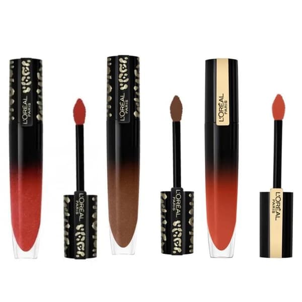 Läppstift - L'Oréal Paris - Paket med 3 - 319 Be Unattached - 322 Be Tropical - 303 Be Independent