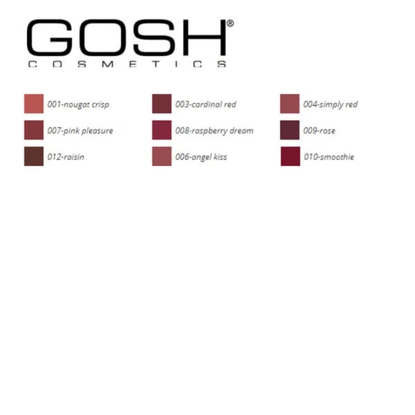Huulten rajauskynä Velvet Touch Gosh Copenhagen (1,2 g) - 006-angel kiss 1,2 gr