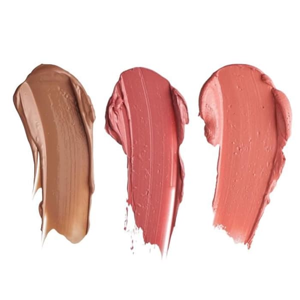 Makeup Revolution - Set med 3 Cream Lipsticks - 121 Head-Turner/ 114 White Wedding/ 106 Glorified -