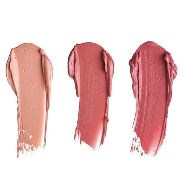 Röd läppstift - Makeup Revolution - Set om 3 Kräm - 101 Bit av Tårta - 112 Ballerina - 116 Dockhus