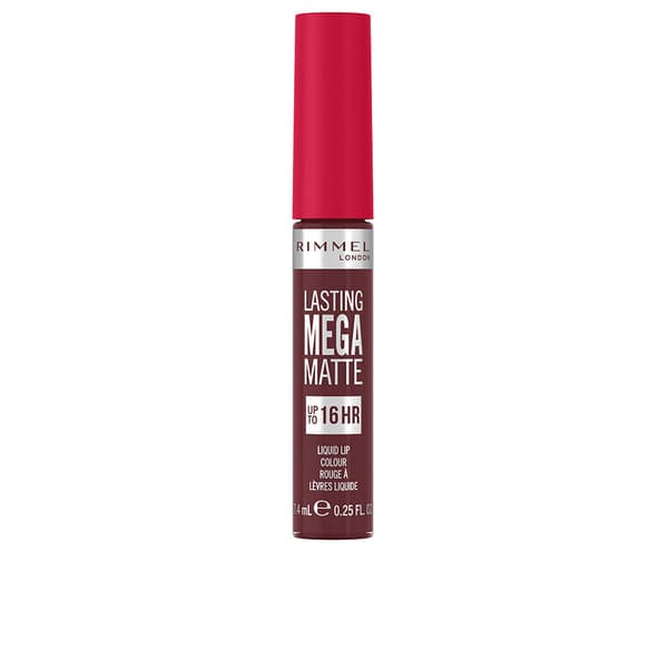 RIMMEL LONDON LASTING MEGA MATTE liquid lip colour #810-plum this show 7,4 ml