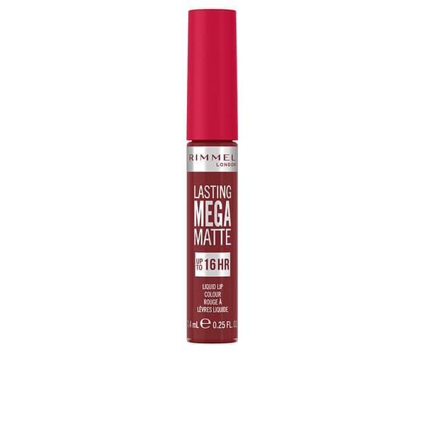 RIMMEL LONDON LASTING MEGA MATTE liquid lip colour #930-ruby passion 7.4ml