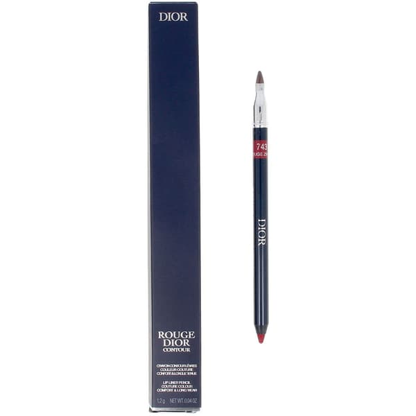 ROUGE DIOR CONTOUR lip liner #743 rouge zinnia 1,2 gr