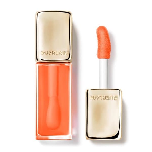 GUERLAIN KISSKISS BEE GLOW OIL tinted lip oil #319-PEACH 9.5 ml