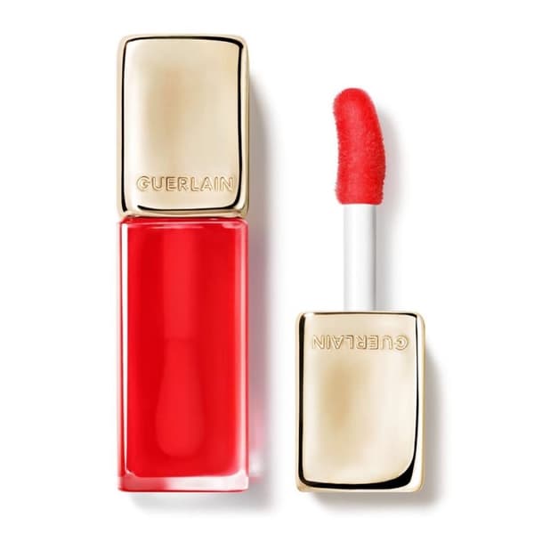 GUERLAIN KISSKISS BEE GLOW OIL tinted lip oil #775-POPPY 9.5 ml