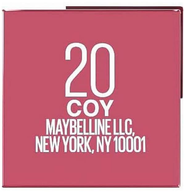 Lipstick Maybelline Superstay Vinyl Ink 20-coy Liquid