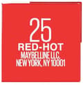 Miniatyrbild 4 av 4: shimmer lipstick Maybelline Superstay Vinyl Link 25-red-hot