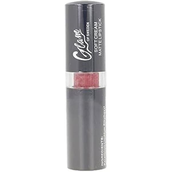 Läppstift - GLAM OF SWEDEN - Soft Cream Matte Lipstick 05-Brave - 4 Gr - Matt - Röd