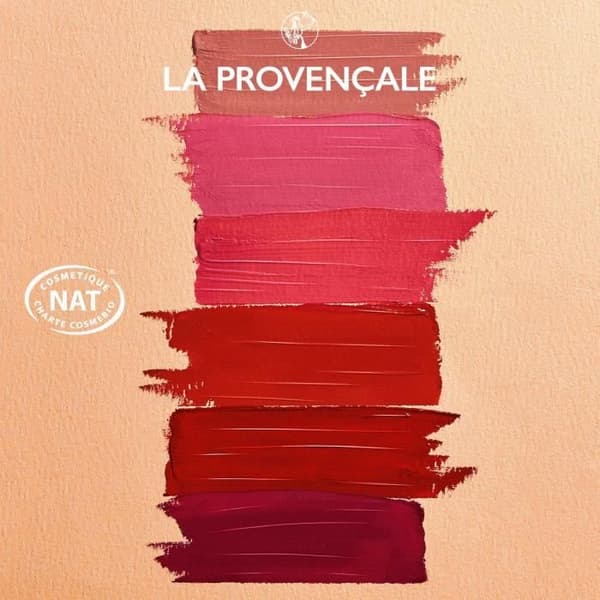 Rouge à Lèvres - LA PROVENCALE - Rouge Solaire - 122 Rose Port de Grimaud - 5ml - 99% naturlig