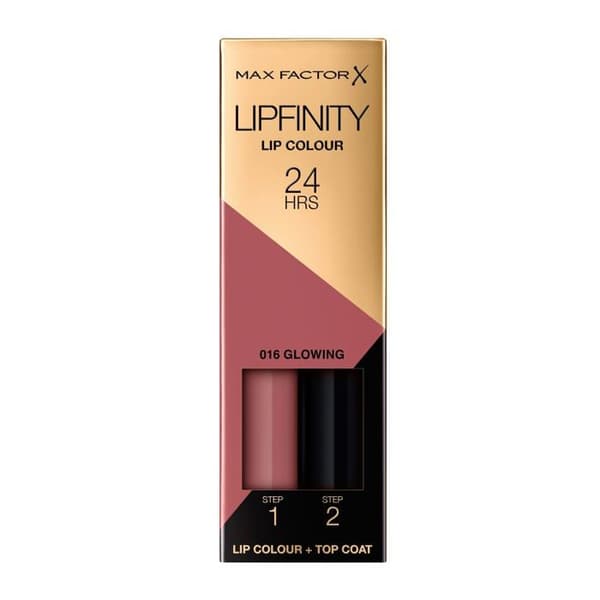 Max Factor Lipfinity Lipstick Two Step New In Box - 016 Glödande