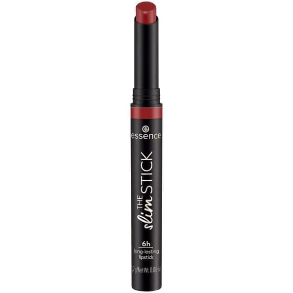 Rouge à Lèvres - Essence - The Slim Stick - 109 Burgundy Bliss - Matt Velour Finish - Långvarig Hållbarhet