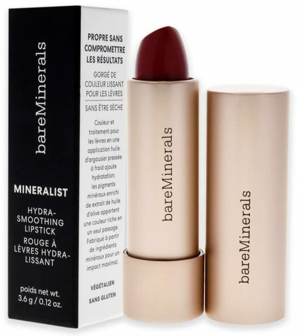 Hydrating Lipstick bareMinerals Mineralist Fortitude (3,6 g)