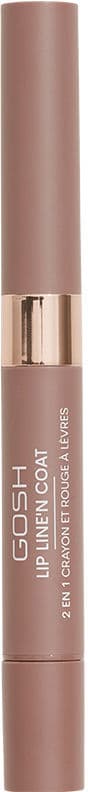 Gosh Lip Line’n Coat 2 in 1 Lipstick #002-Burnt Cinnamon 2 ml