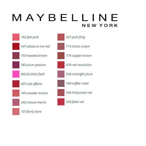 Læbestift Color Sensational Maybelline - 207-pink fling