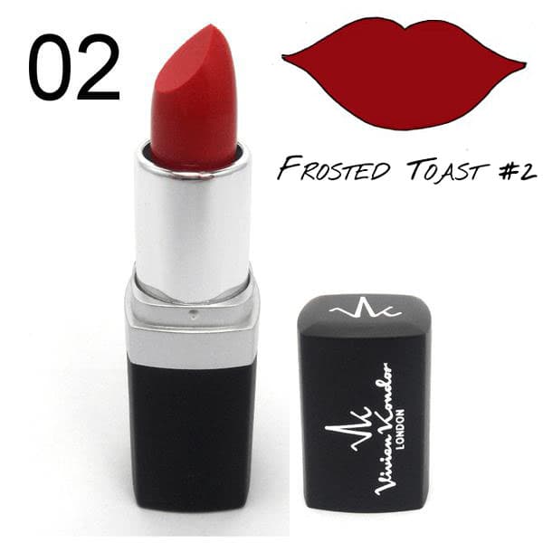 Vivien Kondor Vegan Friendly MATTE Lipstick-Frosted Toast