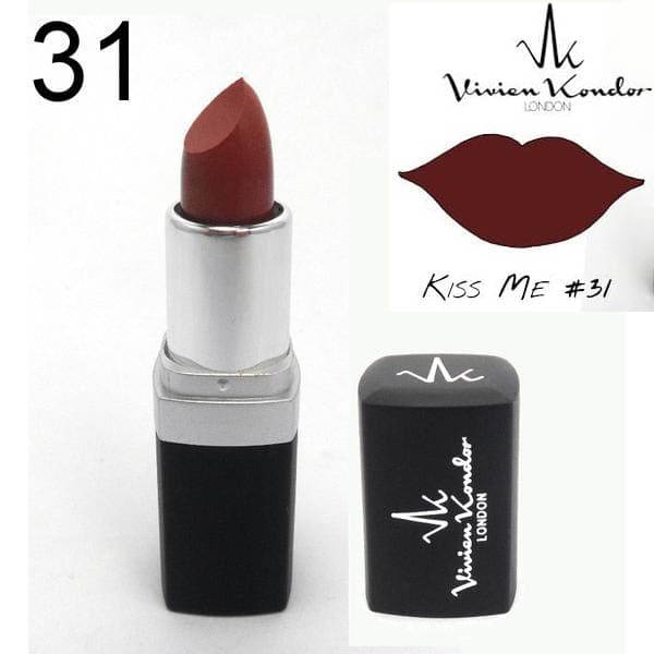 Vivien Kondor Vegan Friendly Cruelty Free MATTE Lipstick-Kiss Me