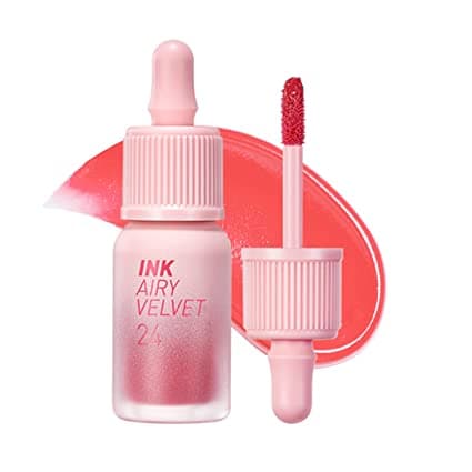 Peripera INK AIRY VELVET 024 HEAVENLY PEACH 4 g - Långvarigt flytande läppstift