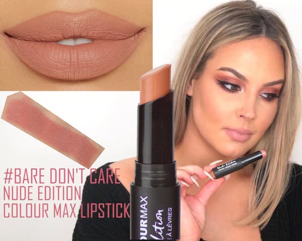 Technic ColourMax Nude Edition Lipstick-Bare Don't Care