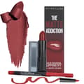 Miniatyrbild 1 av 4: Maybelline The Matte Lip Kits-Lipstick Cruel Ruby+Lipliner Brick Red
