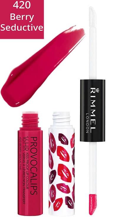 Rimmel Provocalips 16hr Kissproof Lip Colour-Berry Seductive