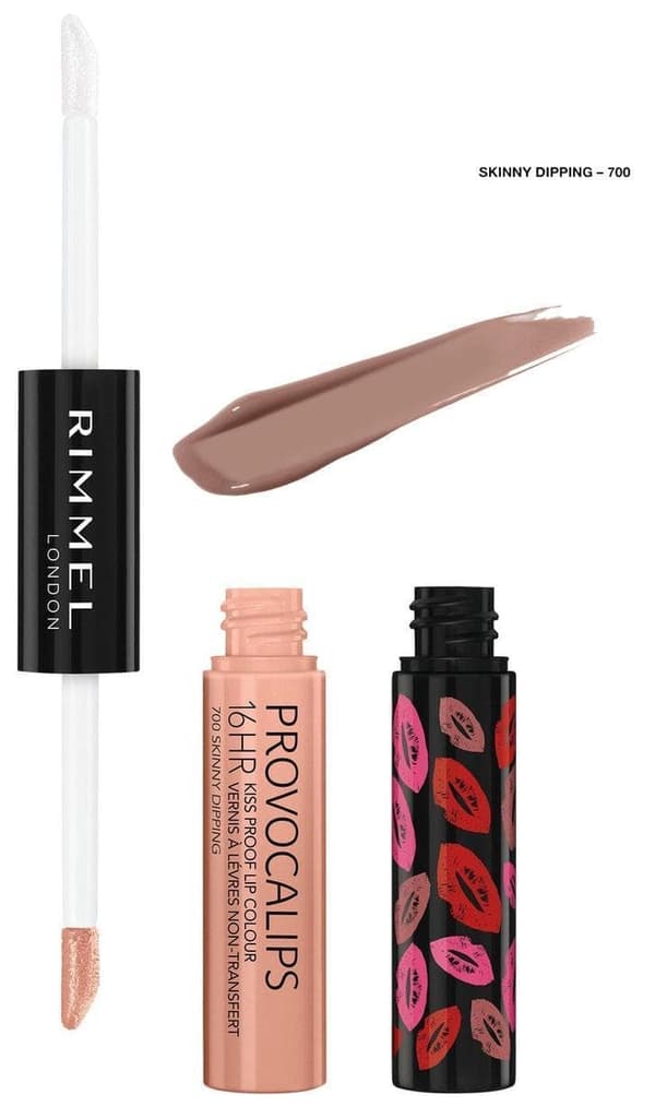 Rimmel Provocalips 16hr Kissproof Lip Colour-Skinny Dipping