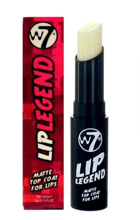 NYC Moisture Lipstick garnet + W7 Lip Matte Top coat