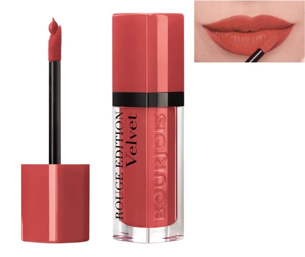 Bourjois Rouge Edition Velvet Matte Lipstick -04 Peach Club