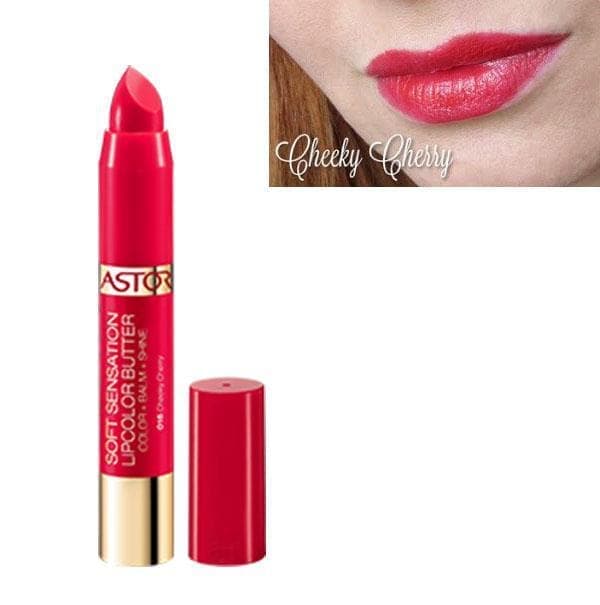 Astor Soft Sensation 3 in 1 LipColor Butter-Cheeky Cherry