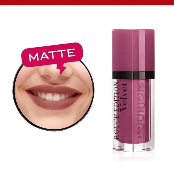 Bourjois Rouge Edition Velvet Liquid Lipstick 36 In Mauve Volym 6,7 ml 0,23 oz - 29101273036