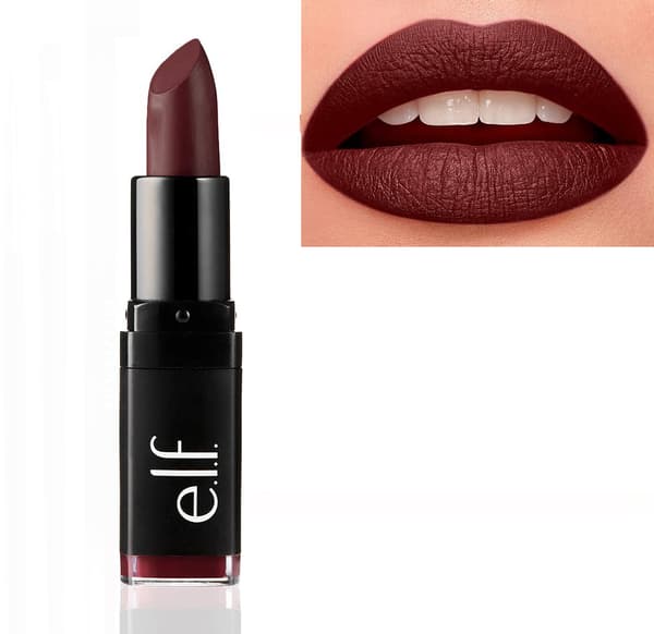 E.l.f. Velvet Matte Lipstick-Deep Burgundy