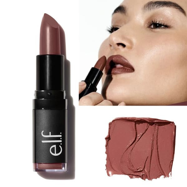 E.l.f. Velvet Matte Lipstick - Blushing Brown