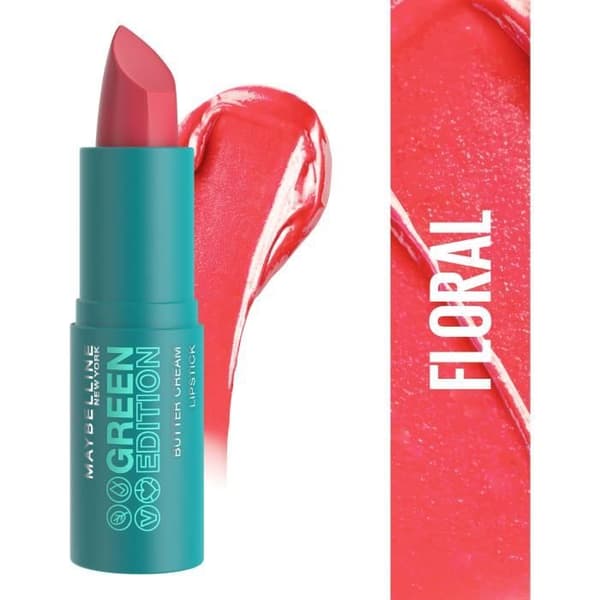 Läppstift - MAYBELLINE NEW YORK - Green Edition - Butter Cream - 08 Blommig