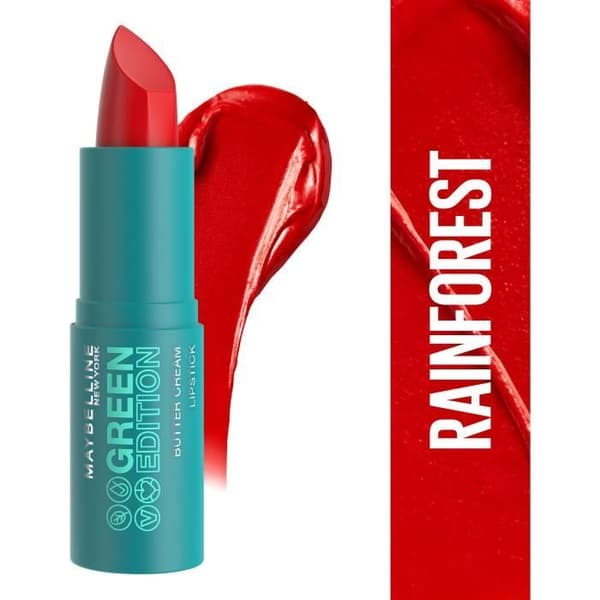 Läppstift - MAYBELLINE NEW YORK - Green Edition - Butter Cream - 05 Rainforest
