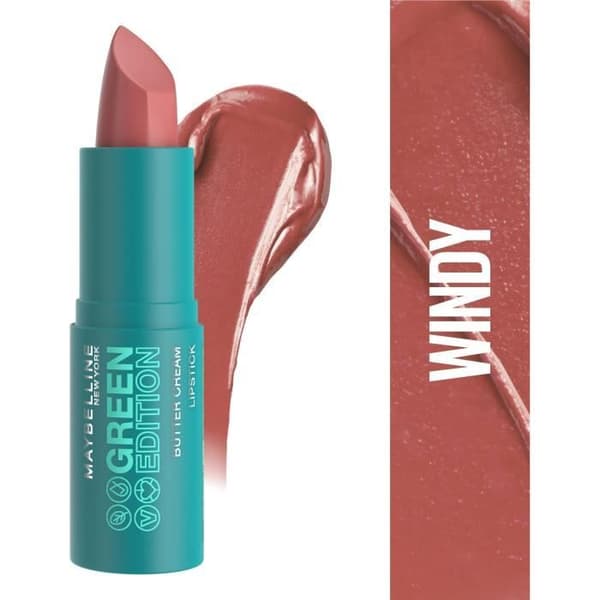 Läppstift - MAYBELLINE NEW YORK - Green Edition - Butter Cream - 15 Windy