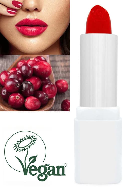 W7 Very Vegan Moisture Rich Lipstick-Caring Cranberry