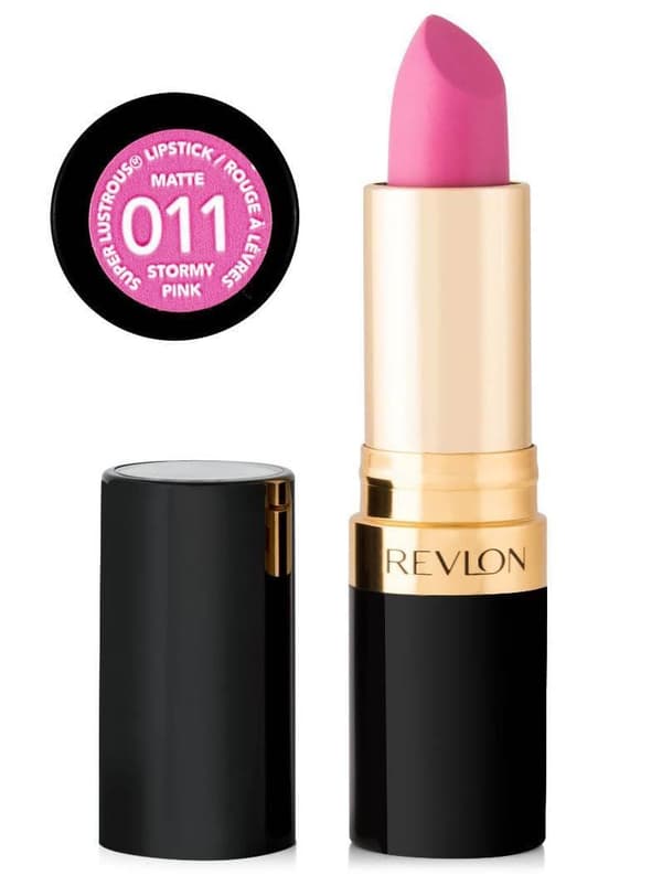Revlon Super Lustrous MATTE Lipstick - 011 Stormy Pink