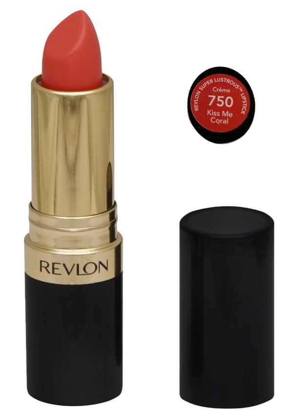 REVLON Super Lustrous CREME Lipstick  - 750 Kiss Me Coral