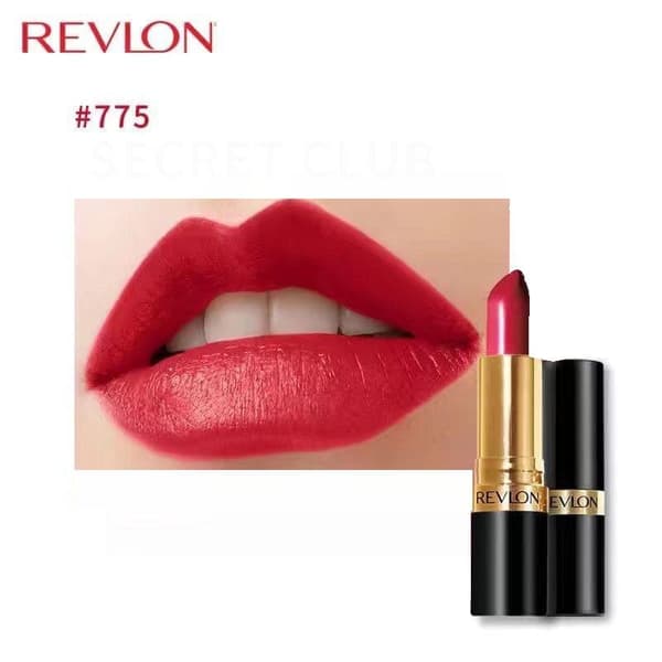 Revlon Super Lustrous Crème Lipstick-775 Super Red